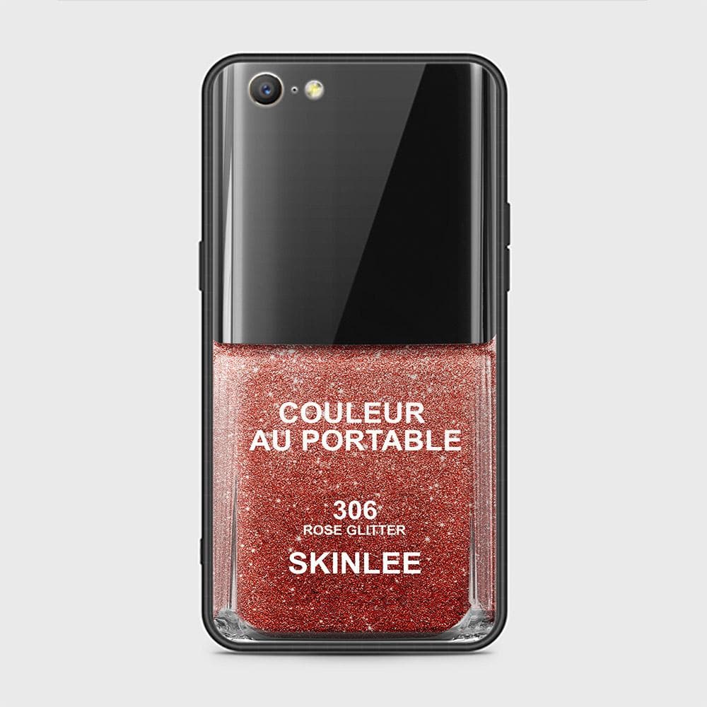 Oppo A39 Cover - Couleur Au Portable Series - HQ Ultra Shine Premium Infinity Glass Soft Silicon Borders Case