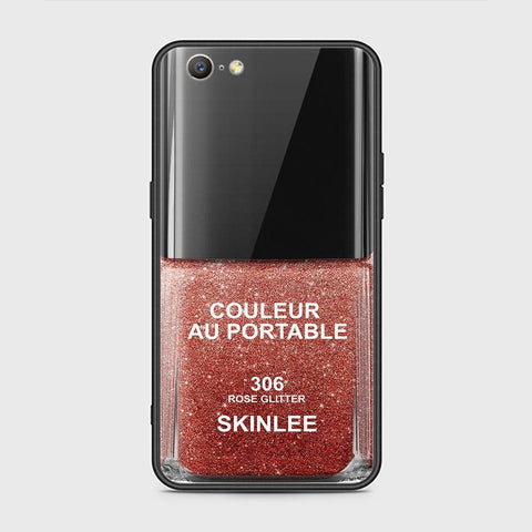 Oppo A39 Cover - Couleur Au Portable Series - HQ Ultra Shine Premium Infinity Glass Soft Silicon Borders Case