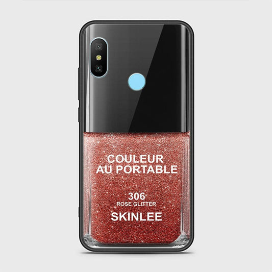 Xiaomi Redmi 6 Pro Cover - Couleur Au Portable Series - HQ Ultra Shine Premium Infinity Glass Soft Silicon Borders Case