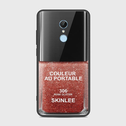 Xiaomi Redmi 5 Cover - Couleur Au Portable Series - HQ Ultra Shine Premium Infinity Glass Soft Silicon Borders Case