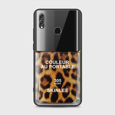 Huawei Honor 8X Cover - Couleur Au Portable Series - HQ Ultra Shine Premium Infinity Glass Soft Silicon Borders Case