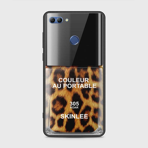 Huawei Y9 2018 Cover - Couleur Au Portable Series - HQ Ultra Shine Premium Infinity Glass Soft Silicon Borders Case