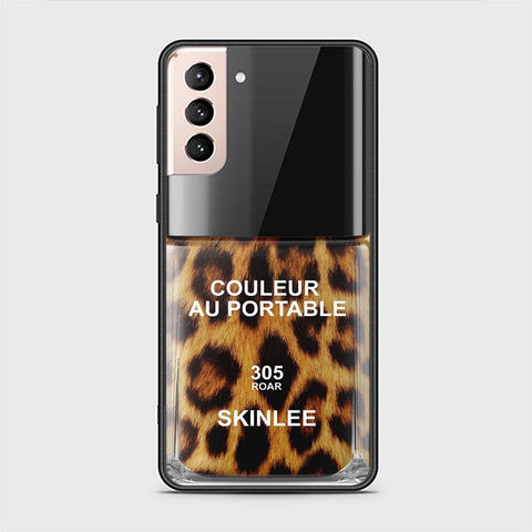Samsung Galaxy S21 FE 5G Cover - Couleur Au Portable Series - HQ Ultra Shine Premium Infinity Glass Soft Silicon Borders Case