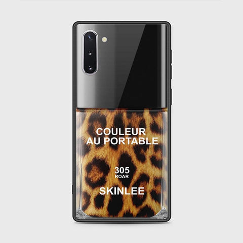 Samsung Galaxy Note 10 Cover - Couleur Au Portable Series - HQ Ultra Shine Premium Infinity Glass Soft Silicon Borders Case