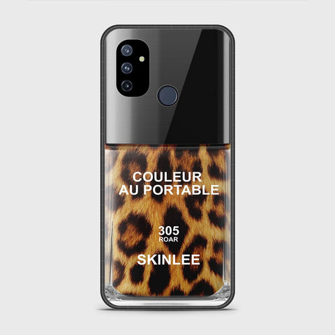 OnePlus Nord N100 Cover- Couleur Au Portable Series - HQ Ultra Shine Premium Infinity Glass Soft Silicon Borders Case