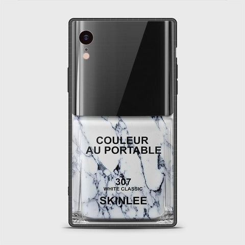 iPhone XR Cover - Couleur Au Portable Series - HQ Ultra Shine Premium Infinity Glass Soft Silicon Borders Case