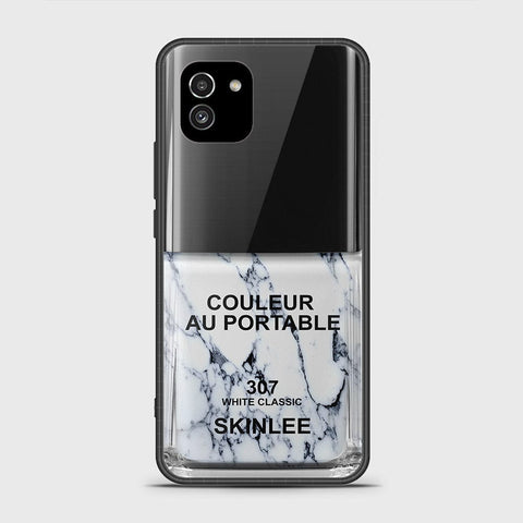 Samsung Galaxy A03 Cover- Couleur Au Portable Series - HQ Ultra Shine Premium Infinity Glass Soft Silicon Borders Case