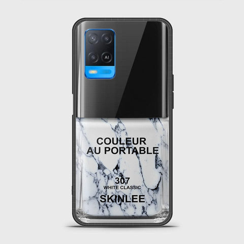 Oppo A54 4G Cover- Couleur Au Portable Series - HQ Ultra Shine Premium Infinity Glass Soft Silicon Borders Case