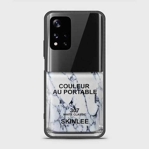 Xiaomi Poco M4 Pro 5G Cover- Couleur Au Portable Series - HQ Ultra Shine Premium Infinity Glass Soft Silicon Borders Case