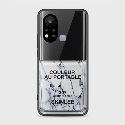 Infinix Hot 11s Cover- Couleur Au Portable Series - HQ Ultra Shine Premium Infinity Glass Soft Silicon Borders Case