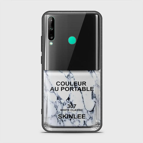 Huawei P40 lite E Cover - Couleur Au Portable Series - HQ Ultra Shine Premium Infinity Glass Soft Silicon Borders Case
