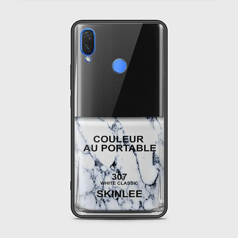 Huawei Y7 Pro 2019 Cover - Couleur Au Portable Series - HQ Ultra Shine Premium Infinity Glass Soft Silicon Borders Case
