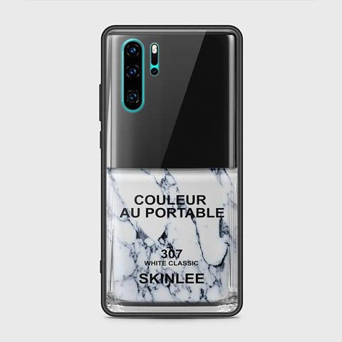 Huawei P30 Pro Cover - Couleur Au Portable Series - HQ Ultra Shine Premium Infinity Glass Soft Silicon Borders Case