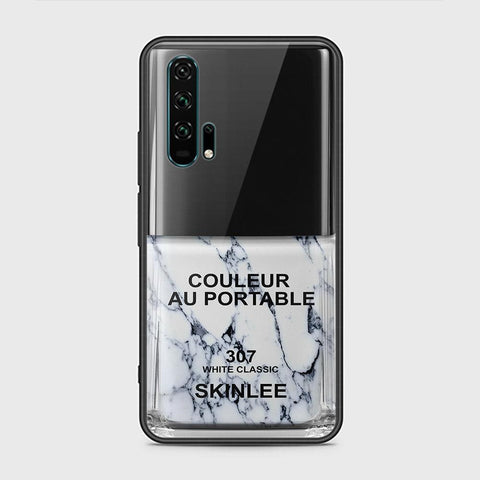Honor 20 Pro Cover - Couleur Au Portable Series - HQ Ultra Shine Premium Infinity Glass Soft Silicon Borders Case