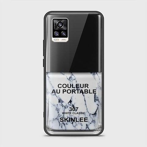 Vivo V20 Cover - Couleur Au Portable Series - HQ Ultra Shine Premium Infinity Glass Soft Silicon Borders Case