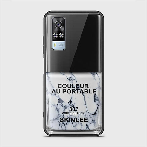 Vivo Y31 Cover - Couleur Au Portable Series - HQ Ultra Shine Premium Infinity Glass Soft Silicon Borders Case