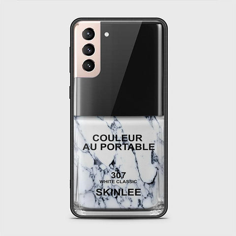 Samsung Galaxy S21 FE 5G Cover - Couleur Au Portable Series - HQ Ultra Shine Premium Infinity Glass Soft Silicon Borders Case
