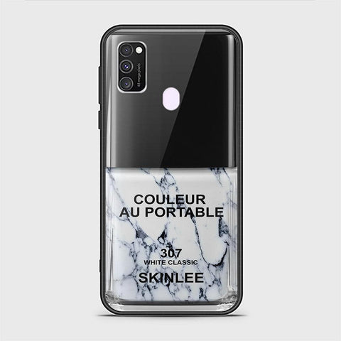 Samsung Galaxy M30s Cover - Couleur Au Portable Series - HQ Ultra Shine Premium Infinity Glass Soft Silicon Borders Case