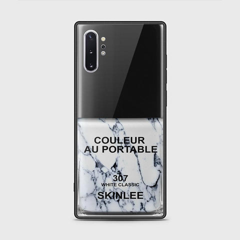 Samsung Galaxy Note 10 Plus Cover - Couleur Au Portable Series - HQ Ultra Shine Premium Infinity Glass Soft Silicon Borders Case
