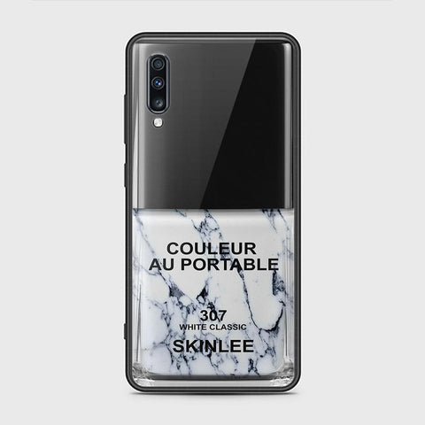 Samsung Galaxy A70s Cover - Couleur Au Portable Series - HQ Ultra Shine Premium Infinity Glass Soft Silicon Borders Case