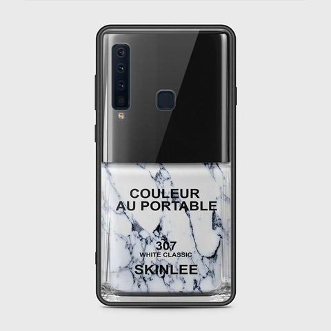 Samsung Galaxy A9 2018 Cover - Couleur Au Portable Series - HQ Ultra Shine Premium Infinity Glass Soft Silicon Borders Case