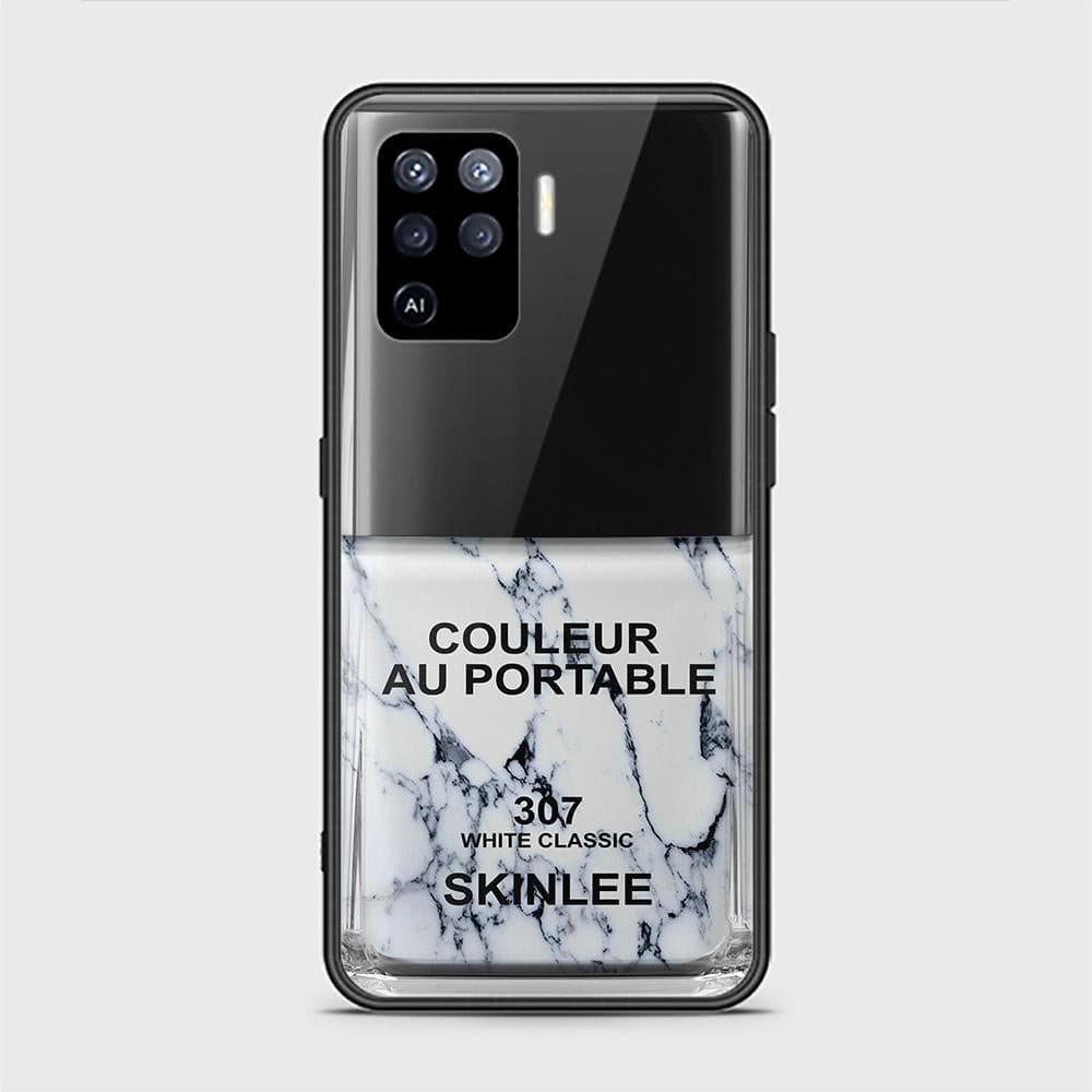 Oppo A94 Cover - Couleur Au Portable Series - D45 - HQ Ultra Shine Premium Infinity Glass Soft Silicon Borders Case ( Fast Delivery )