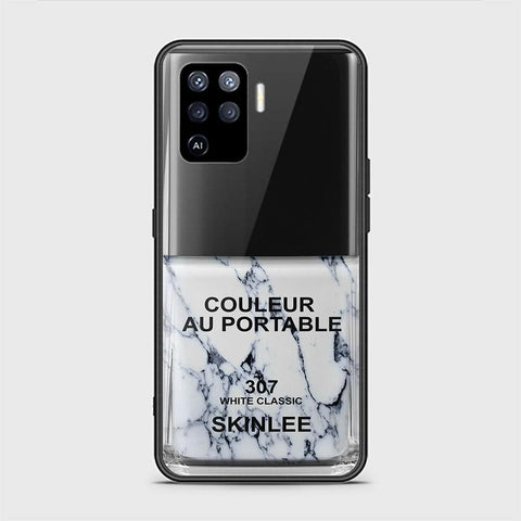 Oppo A94 Cover - Couleur Au Portable Series - D45 - HQ Ultra Shine Premium Infinity Glass Soft Silicon Borders Case ( Fast Delivery )