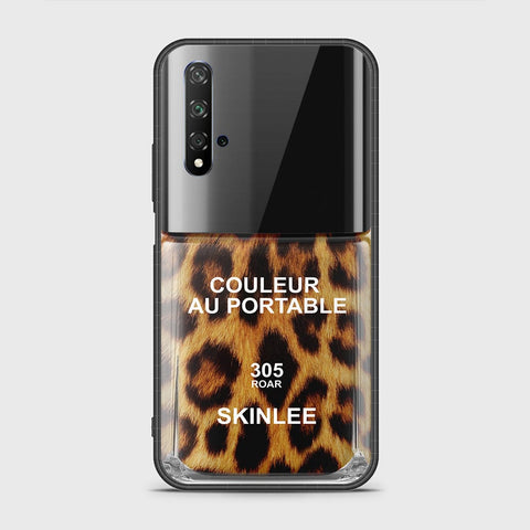Honor 20 Cover - Couleur Au Portable Series - HQ Ultra Shine Premium Infinity Glass Soft Silicon Borders Case