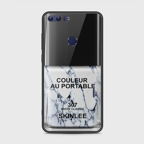 Huawei Honor 8 Cover - Couleur Au Portable Series - HQ Ultra Shine Premium Infinity Glass Soft Silicon Borders Case