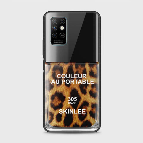 Infinix Note 8i Cover- Couleur Au Portable Series - HQ Ultra Shine Premium Infinity Glass Soft Silicon Borders Case