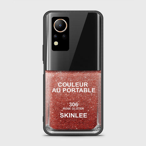 Infinix Note 12 Cover- Couleur Au Portable Series - HQ Ultra Shine Premium Infinity Glass Soft Silicon Borders Case