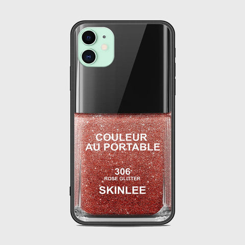 iPhone 11 Cover- Couleur Au Portable Series - HQ Ultra Shine Premium Infinity Glass Soft Silicon Borders Case