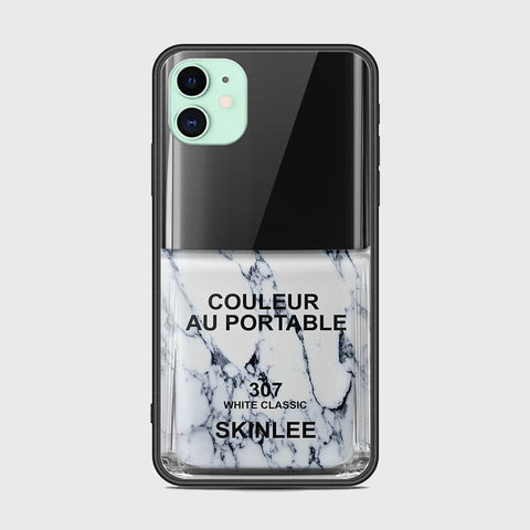 iPhone 11 Cover- Couleur Au Portable Series - HQ Ultra Shine Premium Infinity Glass Soft Silicon Borders Case