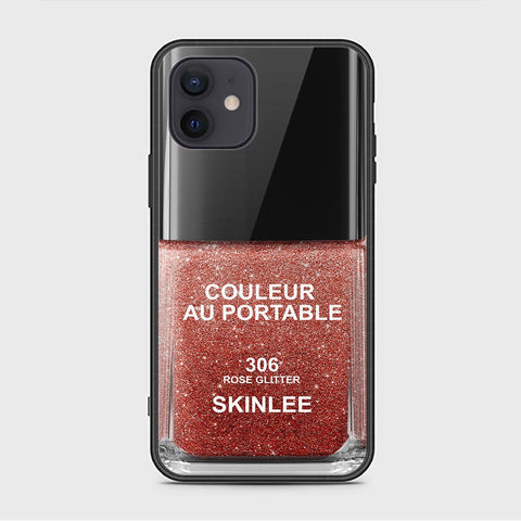 iPhone 12 Cover - Couleur Au Portable Series - HQ Ultra Shine Premium Infinity Glass Soft Silicon Borders Case