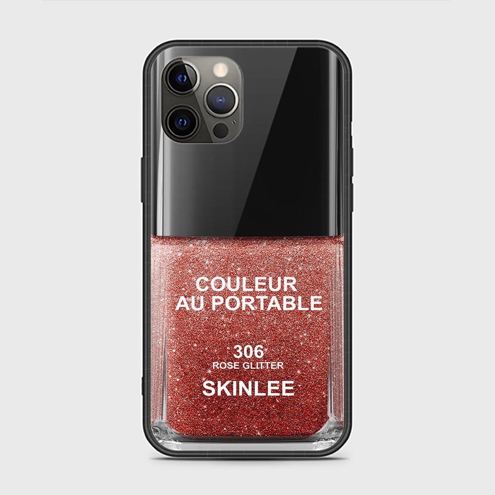 iPhone 12 Pro Max Cover - Couleur Au Portable Series - HQ Ultra Shine Premium Infinity Glass Soft Silicon Borders Case
