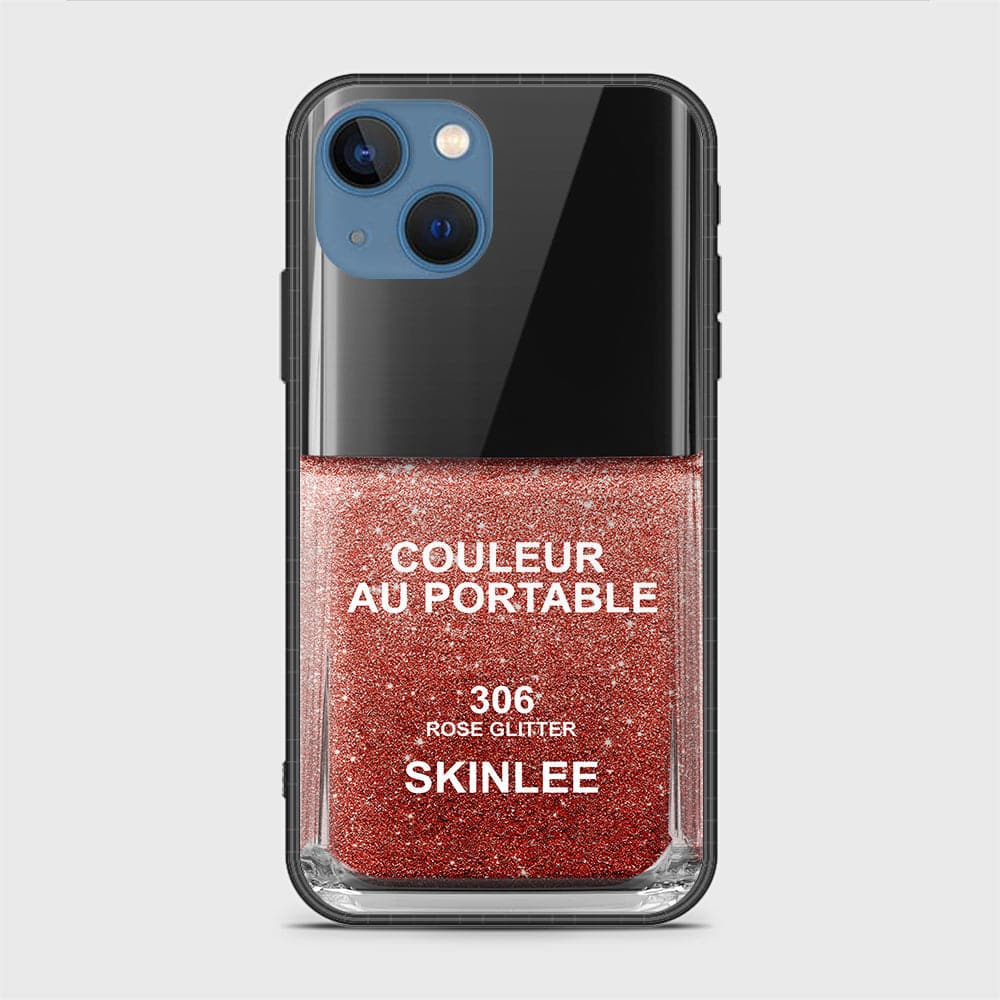 iPhone 13 Cover - Couleur Au Portable Series Series - HQ Ultra Shine Premium Infinity Glass Soft Silicon Borders Case