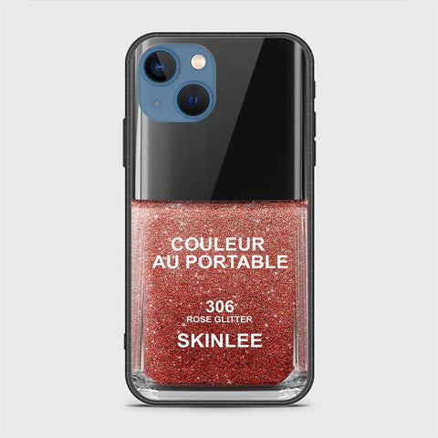 iPhone 13 Cover - Couleur Au Portable Series Series - HQ Ultra Shine Premium Infinity Glass Soft Silicon Borders Case