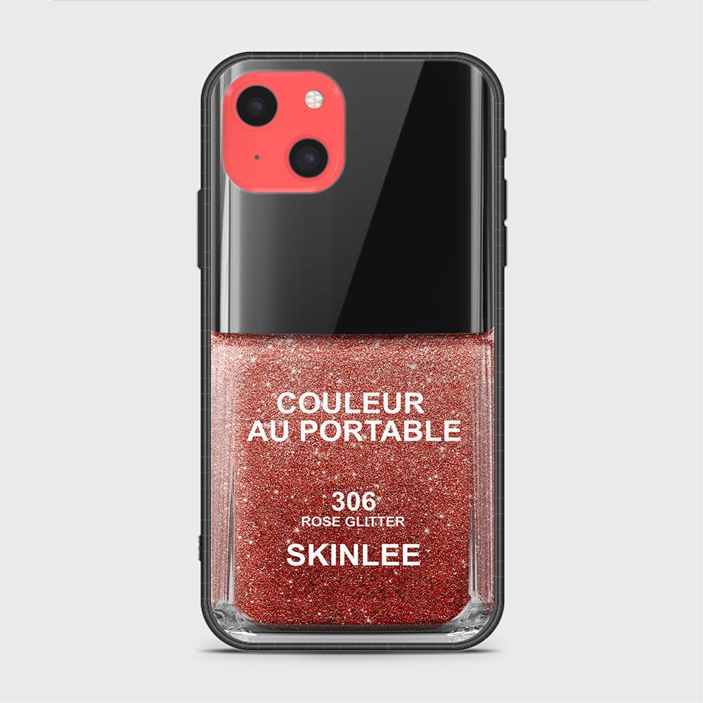 iPhone 13 Mini Cover - Couleur Au Portable Series - HQ Ultra Shine Premium Infinity Glass Soft Silicon Borders Case