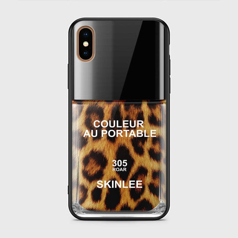 iPhone XS Cover- Couleur Au Portable Series - HQ Ultra Shine Premium Infinity Glass Soft Silicon Borders Case