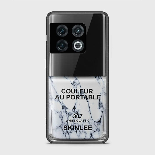 OnePlus 10 Pro Cover- Couleur Au Portable Series - HQ Ultra Shine Premium Infinity Glass Soft Silicon Borders Case (Fast Delivery) (H)