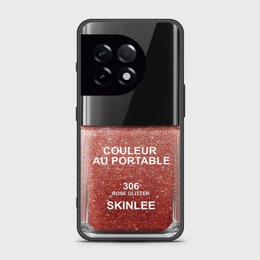 OnePlus Ace 2 Cover- Couleur Au Portable Series - HQ Ultra Shine Premium Infinity Glass Soft Silicon Borders Case