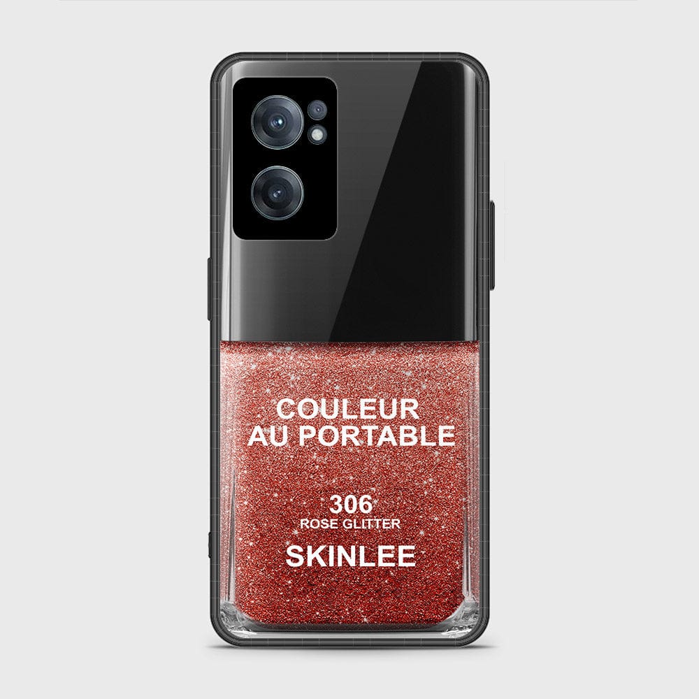 OnePlus Nord CE 2 5G Cover- Couleur Au Portable Series - HQ Ultra Shine Premium Infinity Glass Soft Silicon Borders Case
