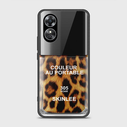 Oppo A17k Cover- Couleur Au Portable Series - HQ Ultra Shine Premium Infinity Glass Soft Silicon Borders Case