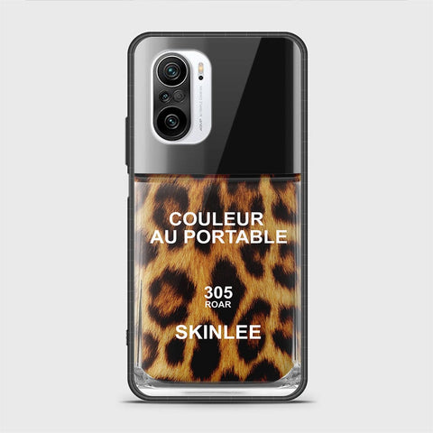 Xiaomi Poco F3 Cover- Couleur Au Portable Series - HQ Ultra Shine Premium Infinity Glass Soft Silicon Borders Case