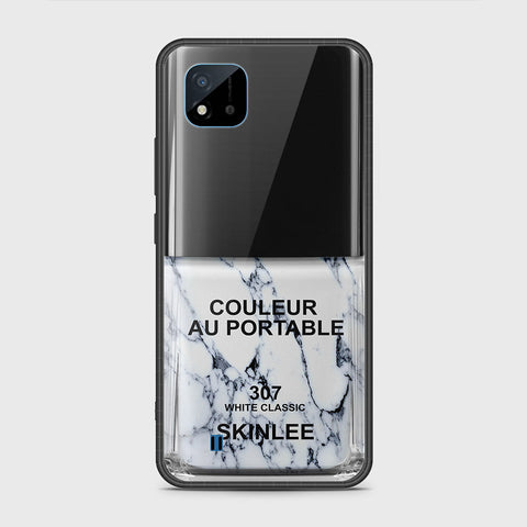 Realme C20 Cover- Couleur Au Portable Series - HQ Ultra Shine Premium Infinity Glass Soft Silicon Borders Case