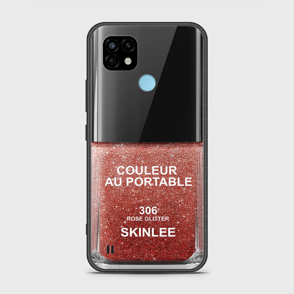 Realme C21 Cover- Couleur Au Portable Series - HQ Premium Shine Durable Shatterproof Case