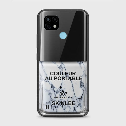 Realme C21 Cover- Couleur Au Portable Series - HQ Premium Shine Durable Shatterproof Case