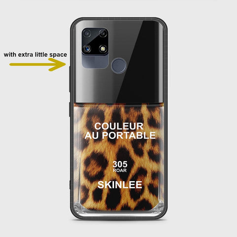 Realme C15 Cover- Couleur Au Portable Series - HQ Ultra Shine Premium Infinity Glass Soft Silicon Borders Case