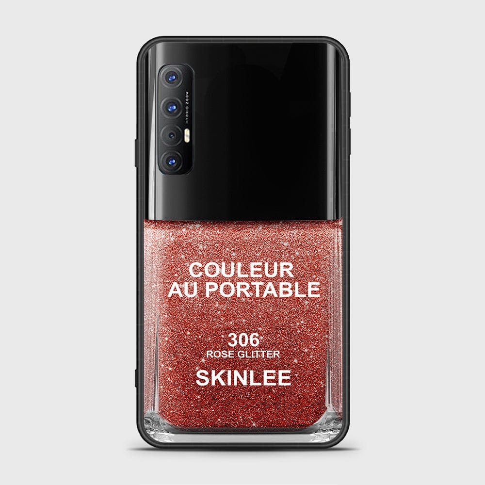 Oppo Reno 3 Pro 5G Cover- Couleur Au Portable Series - HQ Ultra Shine Premium Infinity Glass Soft Silicon Borders Case