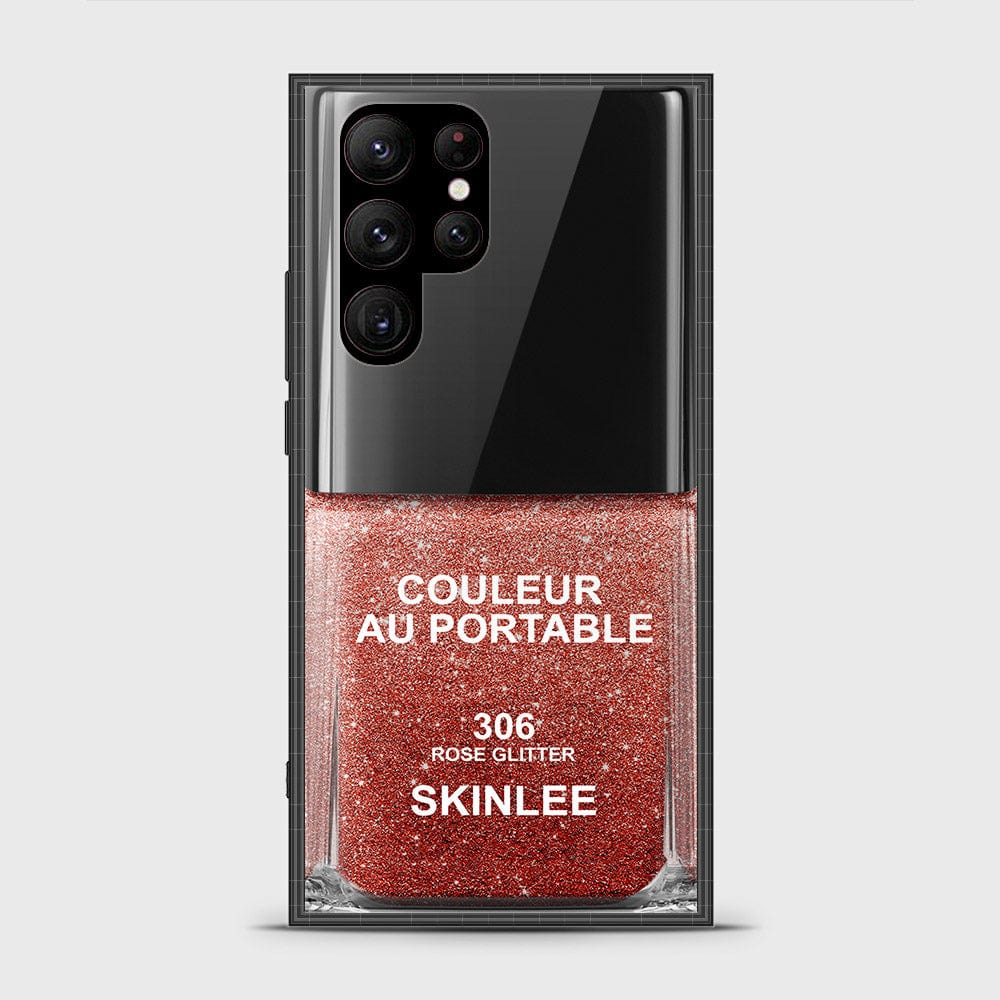 Samsung Galaxy S23 Ultra 5G Cover- Couleur Au Portable Series - HQ Premium Shine Durable Shatterproof Case - Soft Silicon Borders